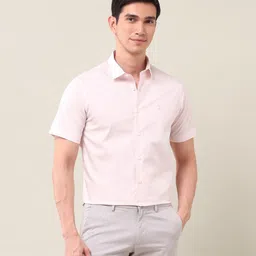 U.S. Polo Assn. Men Classic Slim Fit Spread Collar Solid Cotton Casual Shirt-picture-49