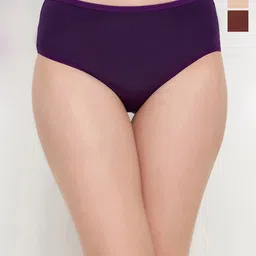 Clovia Women Pack Of 3 Hipster Briefs-image-36