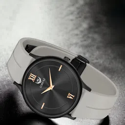 LORENZ Men Brass Dial & Straps Analogue Watch MK-4074R-37