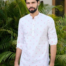 See Designs Men Quirky Printed Daily Cotton Straight Kurta-picture-12