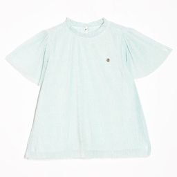 Allen Solly Junior Girls Flutter Sleeves Cotton Top-8