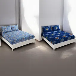 WELLNEST Microfiber Fitted King Bedsheets-picture-6