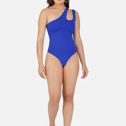 SHOP THE EDIT One Shoulder Neck Bodysuit-image-17