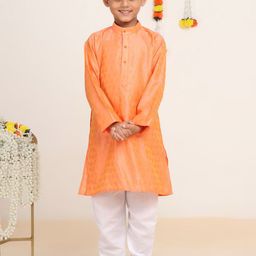 Baba & Baby Boys Regular Kurta with Pyjamas-image-67
