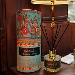 GLOBAL AROMA Blue & Red Luxury Lounge Reed Aroma Oil Diffuser & Sticks 120ml-86