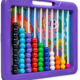 skyago 2 in 1 Educational Classic Slate With Duster Scribble Count & Learn With Fun image 3