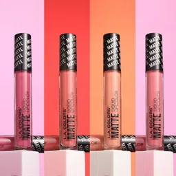 L.A colors Long Lasting Matte Liquid Lipstick - 4 g - Perfection-53