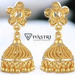 VIVASTRI Gold-Toned Alloy Earrings-57