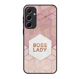 QRIOH Geometric Printed Samsung Galaxy A55 5G Back Case Mobile Accessories-image-52