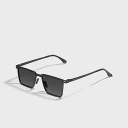 SAM & MARSHALL Unisex Rectangle Sunglasses with Polarised and UV Protected Lens-43