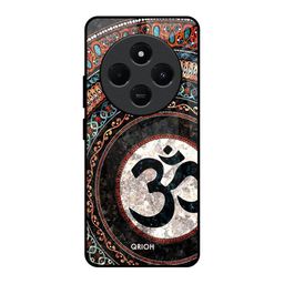 QRIOH Unisex Redmi 14C 5G Quirky Shockproof Glass Back Case-image-62