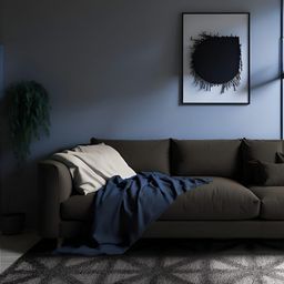 Sapana Carpet-Mats Grey Geometric Shaggy Polyester Carpet-picture-15