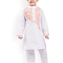 BAESD Boys Ethnic Motifs Printed Kurta With Trouser-picture-13