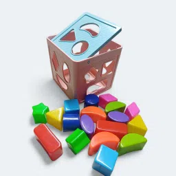 Geometry Cube Toy with Shape Holes-picture-48