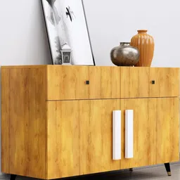 HEXA RED Multipurpose Storage Cabinet & Sideboard Cabinet-32