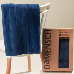 DAMENSCH 6Pcs Blue Pure  Cotton 500 GSM Towel Set-20