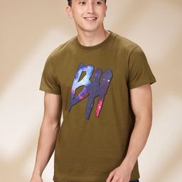 Being Human Men Typography Printed Round Neck Cotton T-shirt-picture-47