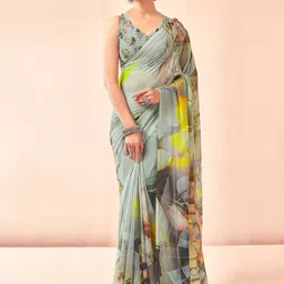 DIVASTRI Pure Georgette Maheshwari Saree-picture-57
