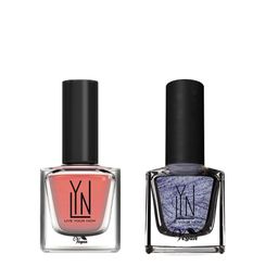 LYN LIVE YOUR NOW Set Of 2 Long-Wearing Nail Polish - 8 ml Each - Spacewalk & Sorbae-12