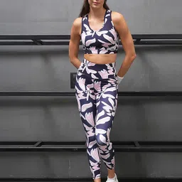 Soie Printed Bra & Leggings Co-Ords-image-71