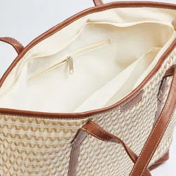 max Textured Oversized Structured Shoulder Bag image 4