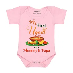 Arvesa My First UgadiPrinted Romper-picture-34