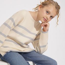 Vero Moda Girls Striped Pullover-image-27