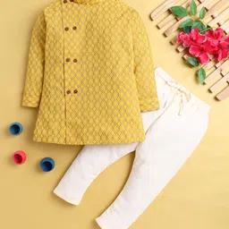 BAESD Boys Printed Regular Kurta with Pyjamas-17