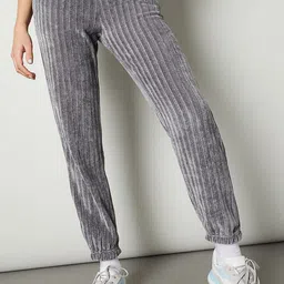 max Women Chenille Knit Joggers-image-21