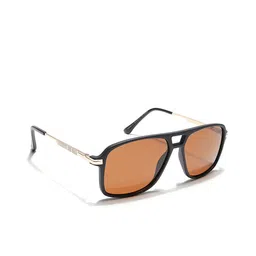 Voyage Unisex Wayfarer Sunglasses with Polarised and UV Protected Lens TR8093PMG5541-4