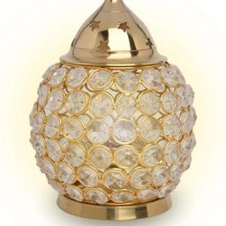 POSHIFY Crystal Dome Matki Deep - Luxurious Diya Holder-48