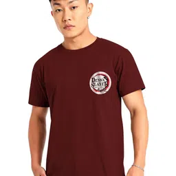 Moda Rapido Men Printed Pockets T-shirt-image-99