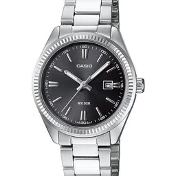 CASIO Women Dial & Stainless Steel Cuff Straps Analogue Watch A1535-image-44