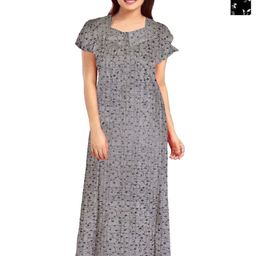 PR PINK ROYAL Printed Maxi Nightdress-image-23