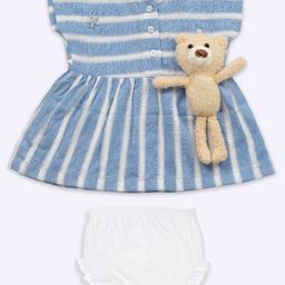 Babys Day Floral Print A-Line Dress-picture-32