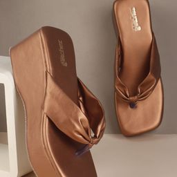 glitchez Women Open Toe Wedge Sandals-12