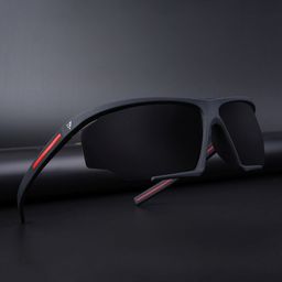 Voyage Unisex Shield Sunglasses with UV Protected Lens-image-62