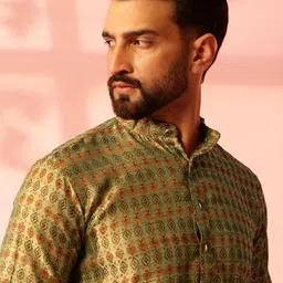Anouk Men Regular Kurta with Pyjamas image 5