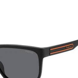 Polaroid Men UV Protected Lens Full Rim Rectangle Sunglasses image 5