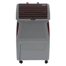 Symphony Touch 40 Litres Desert Air Cooler with CFD Technology (Inverter Compatible, Grey & Brown)-image-31