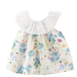 StyleCast x Revolte Girls Floral Print A-Line Mini Dress-51