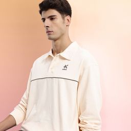 HRX by Hrithik Roshan Polo Collar Paneled Sweatshirt-picture-48