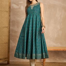 all about you Embroidered Fit & Flare Dress-image-38