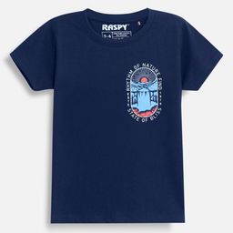 RASPY Boys Pack Of 3 Graphic Printed Round Neck Pure Cotton Regular Fit T-Shirts-picture-10