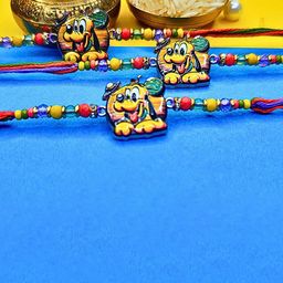 MANSIYAORANGE Thread Rakhi-0