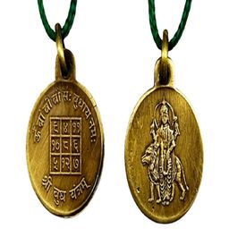numeroastro Unisex Gold-Toned Brass Pendant-image-74