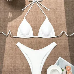 BAESD Halter Neck Swim Bikini Set-image-83