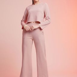 SRUTVA FASHION Round Neck Top With Trousers Co-Ords-image-87