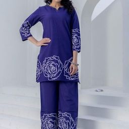 AUTUMN LANE Ushoshi Indi Printed Pure Cotton Tunic With Trousers Co-Ords-picture-13