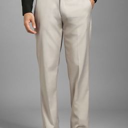 Louis Philippe Men Regular Fit Formal Trousers-image-75